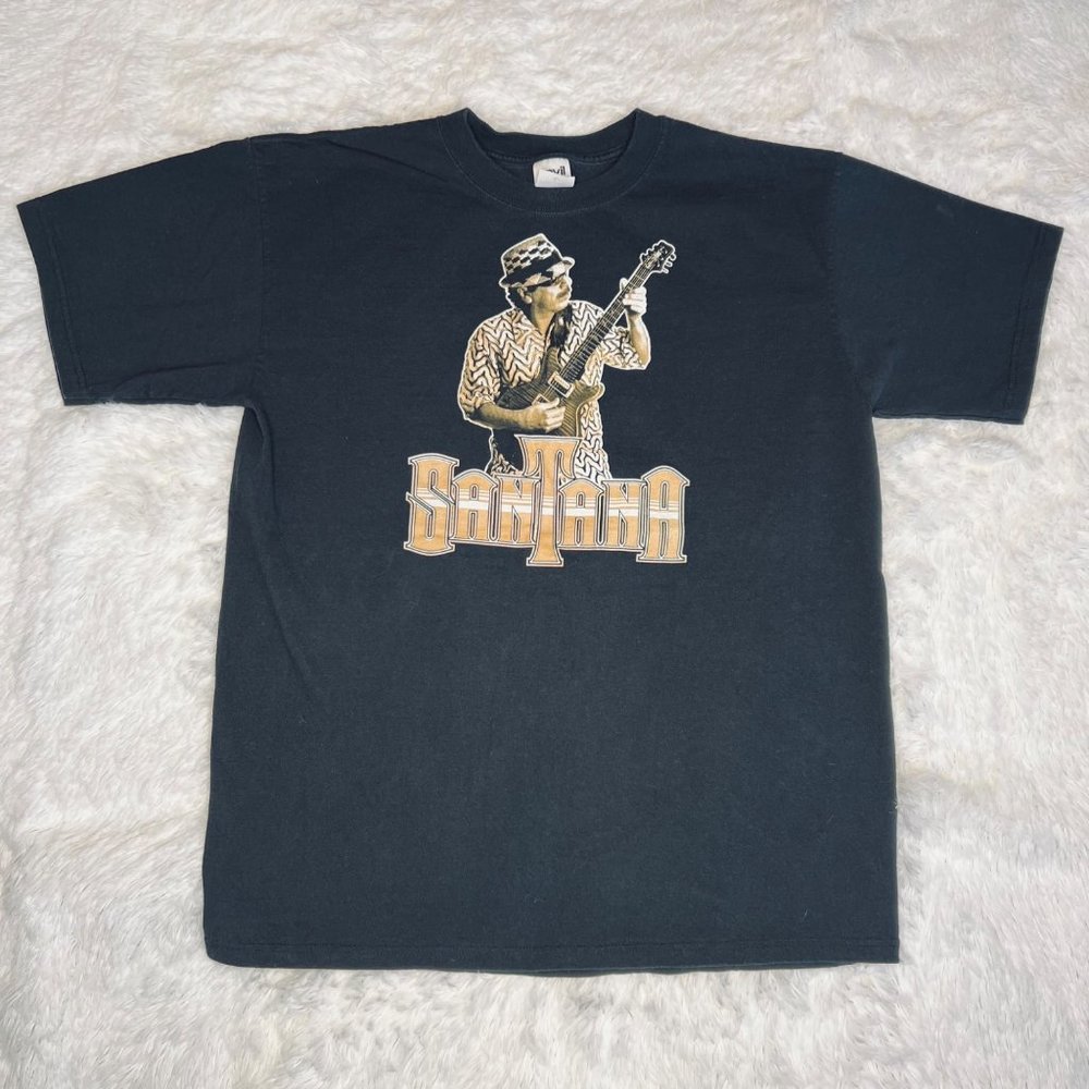 Rare Deadstock Santana 2004 European Tour Tee